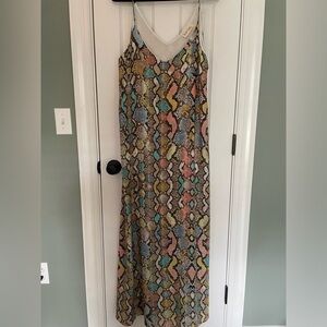 Peach Love Maxi Dress EUC